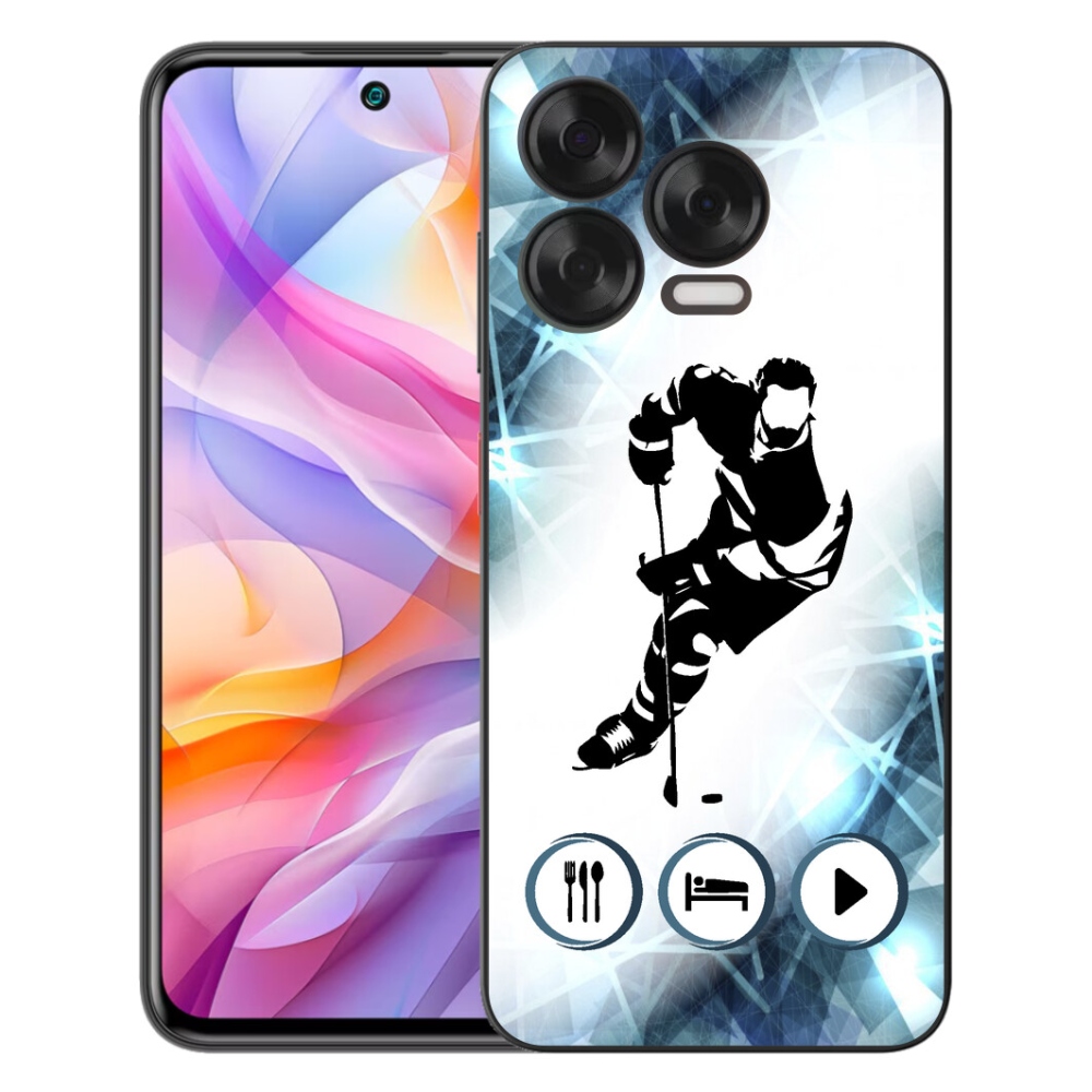 Gelový kryt mmCase na ZTE Blade V70 Vita - hokej 1