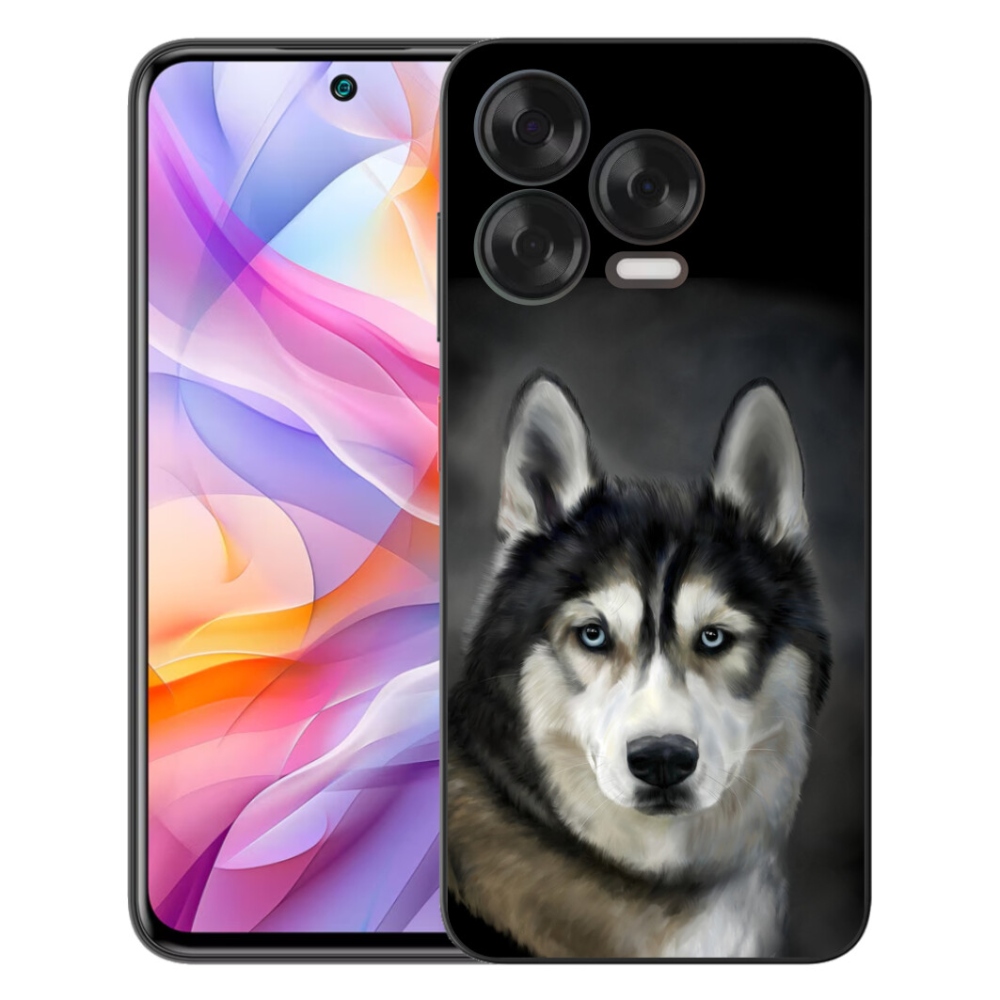 Gelový kryt mmCase na ZTE Blade V70 Vita - husky