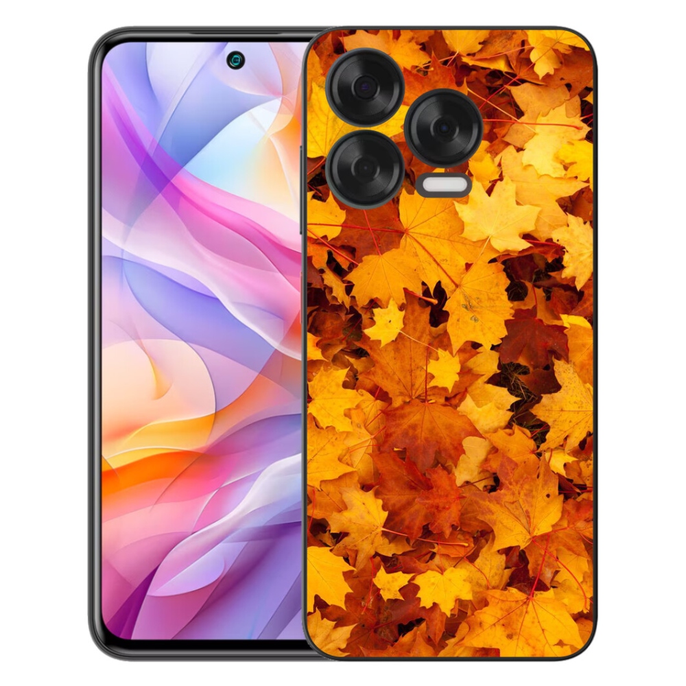 Gelový kryt mmCase na ZTE Blade V70 Vita - javorové listy