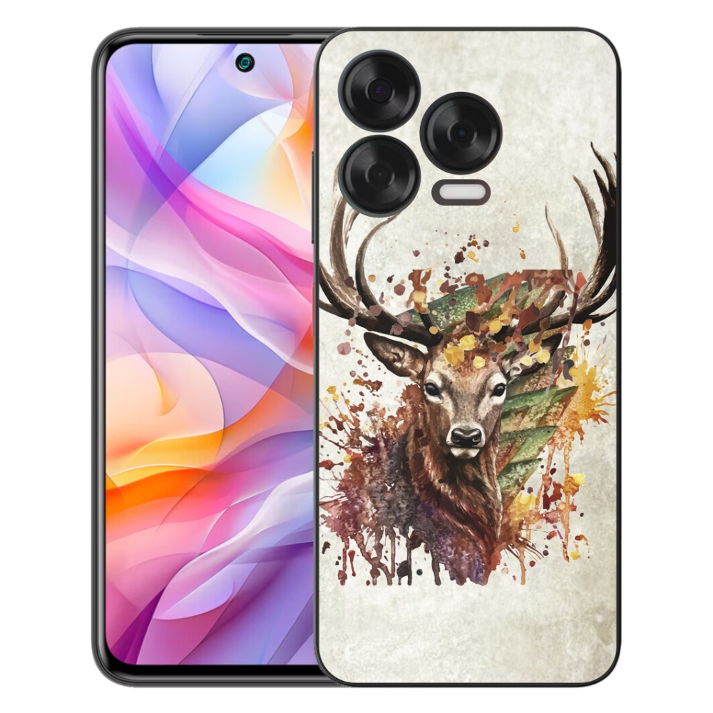 Gelový kryt mmCase na ZTE Blade V70 Vita - jelen 1