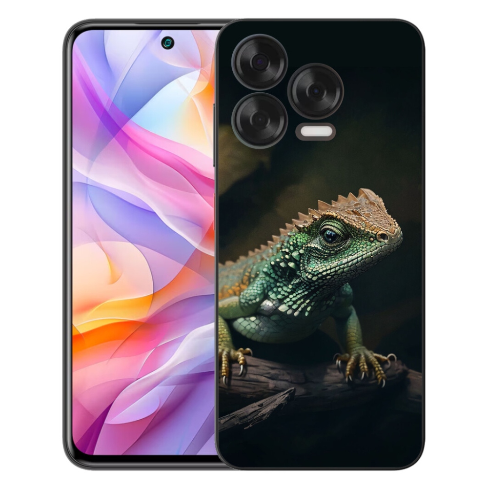 Gelový kryt mmCase na ZTE Blade V70 Vita - ještěr