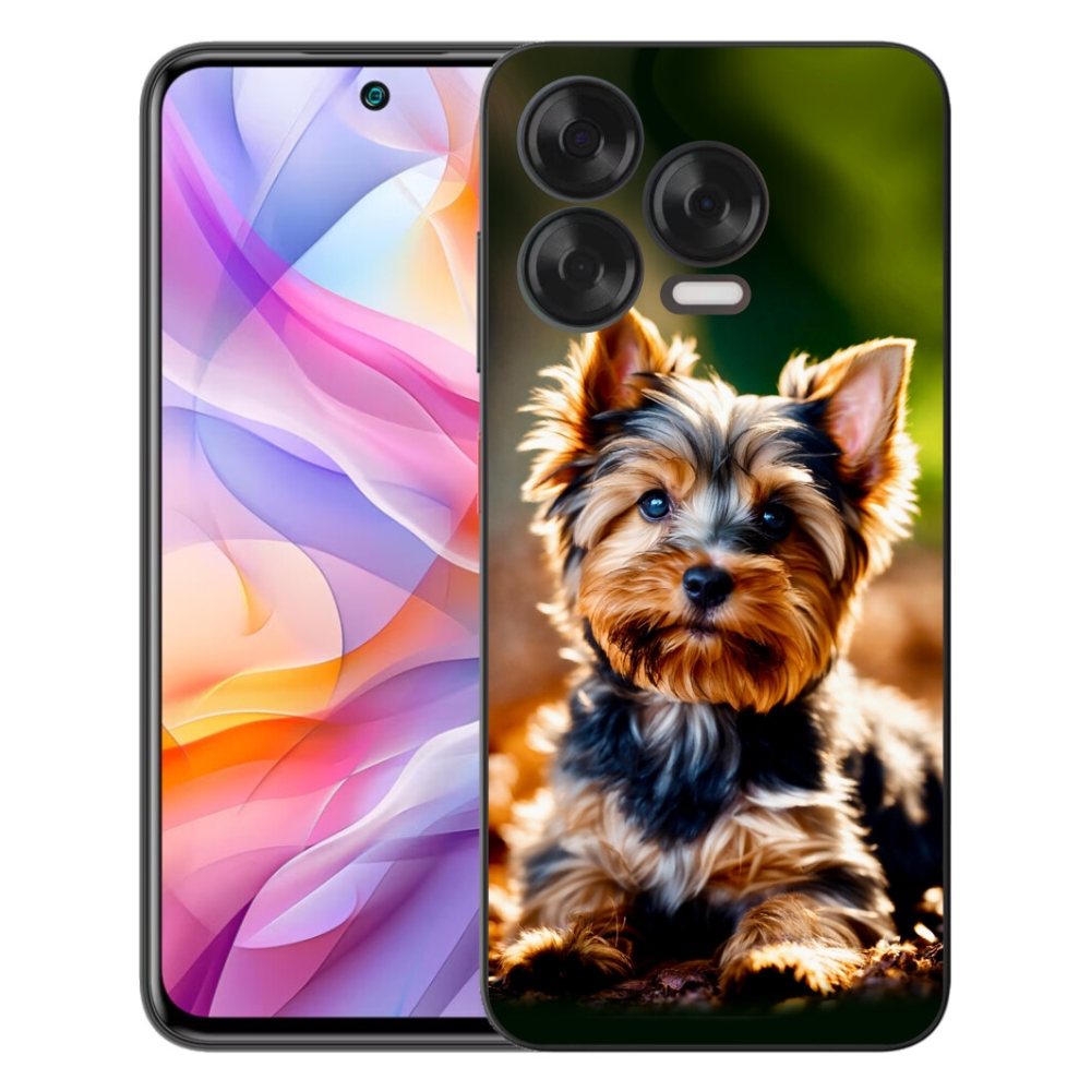 Gelový kryt mmCase na ZTE Blade V70 Vita - jorkšír 10