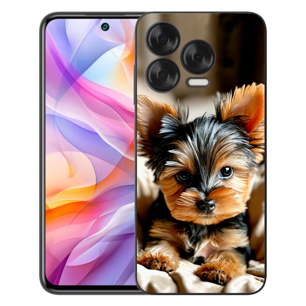 Gelový kryt mmCase na ZTE Blade V70 Vita - jorkšír 11