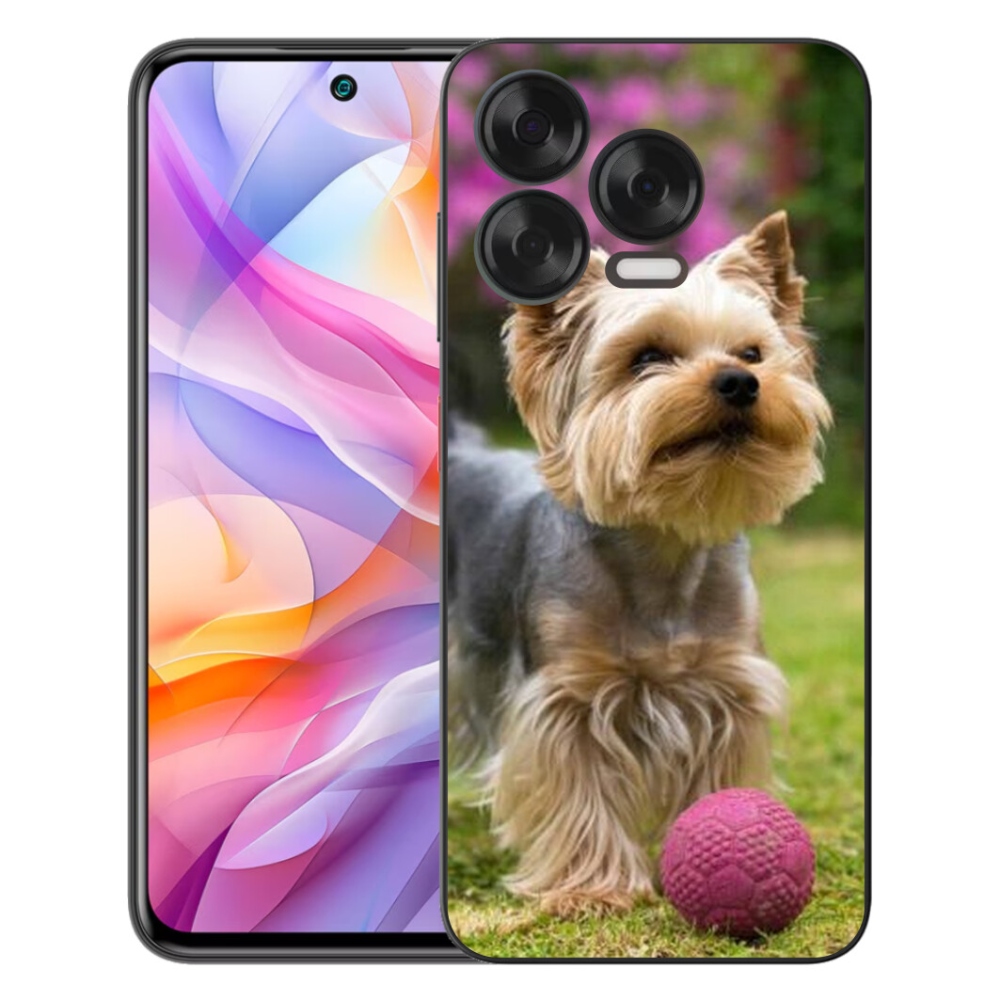 Gelový kryt mmCase na ZTE Blade V70 Vita - jorkšír 4