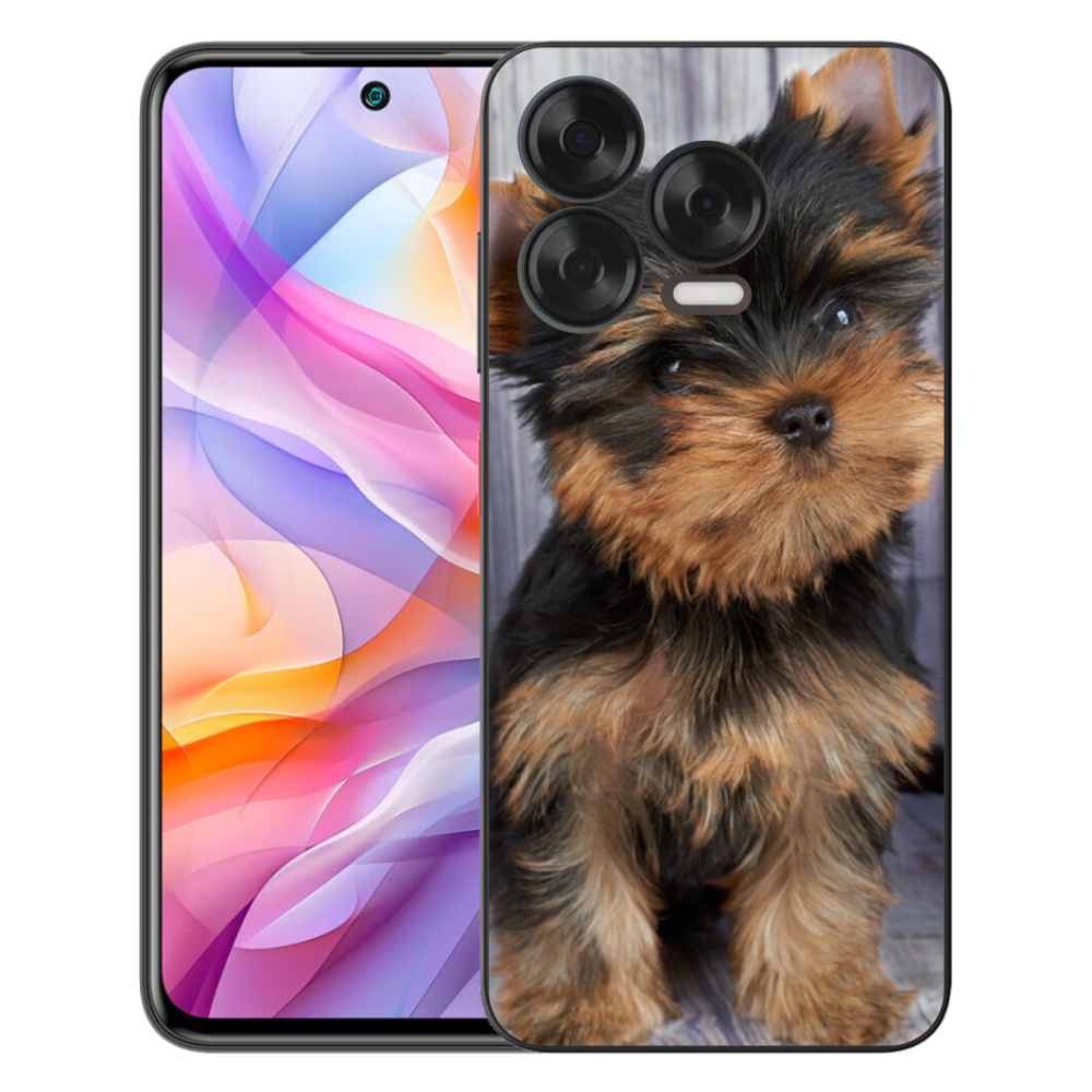 Gelový kryt mmCase na ZTE Blade V70 Vita - jorkšír 9