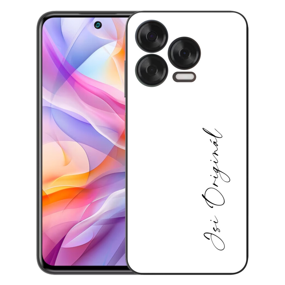 Gelový kryt mmCase na ZTE Blade V70 Vita - jsi originál bílé pozadí