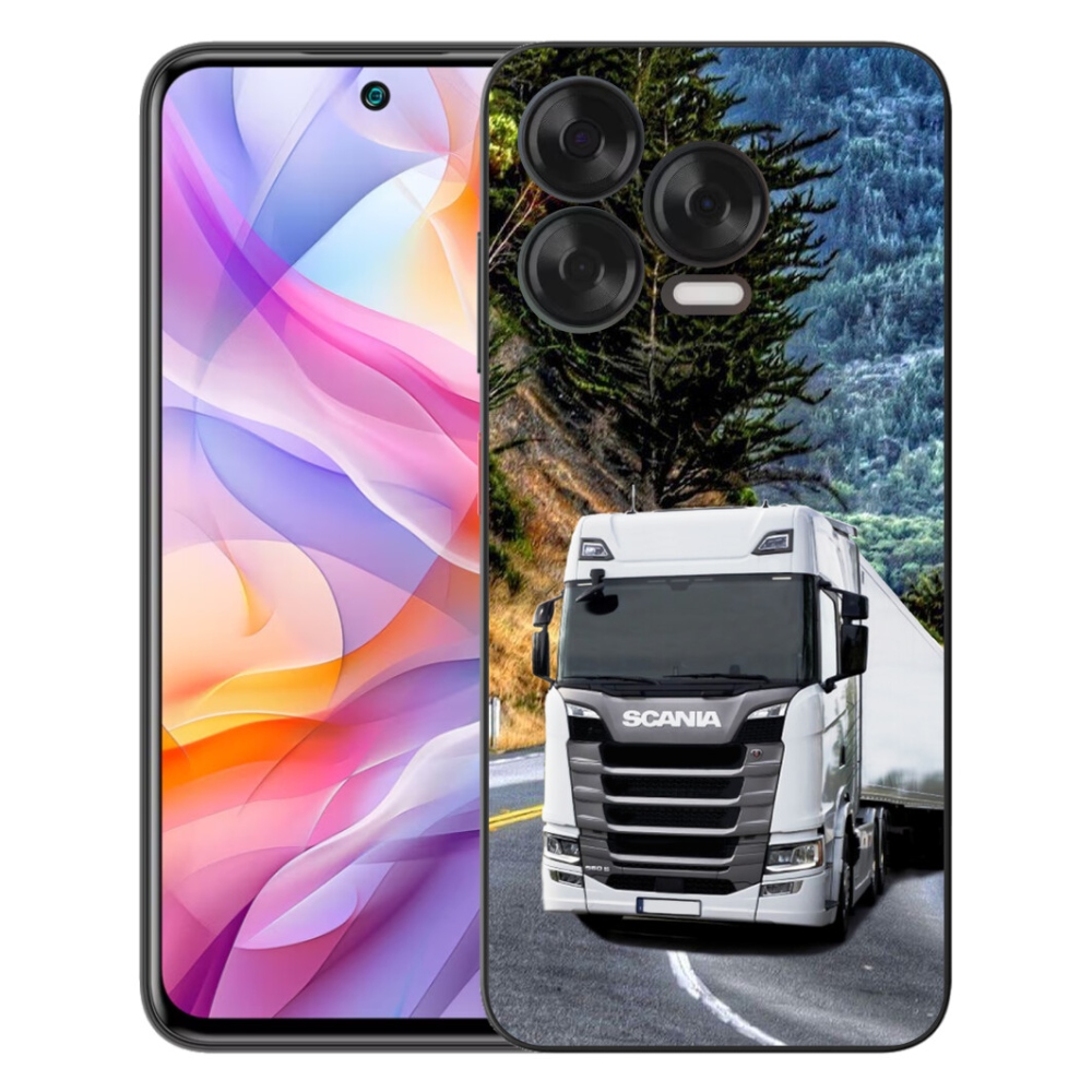 Gelový kryt mmCase na ZTE Blade V70 Vita - kamion 1