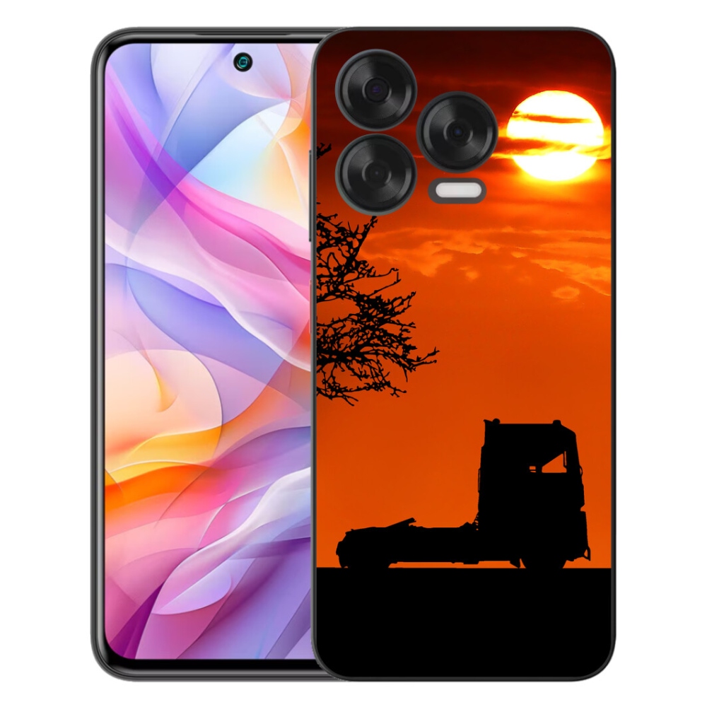 Gelový kryt mmCase na ZTE Blade V70 Vita - kamion 3