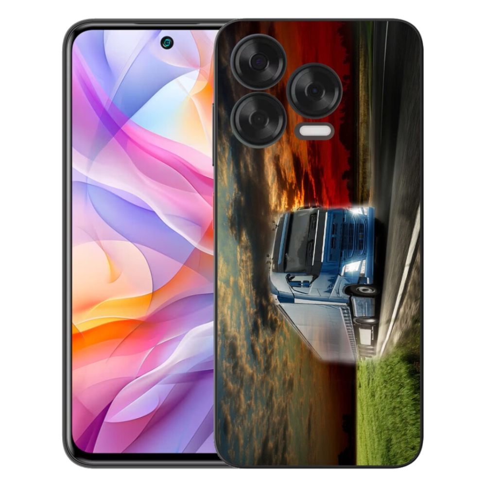 Gelový kryt mmCase na ZTE Blade V70 Vita - kamion 4
