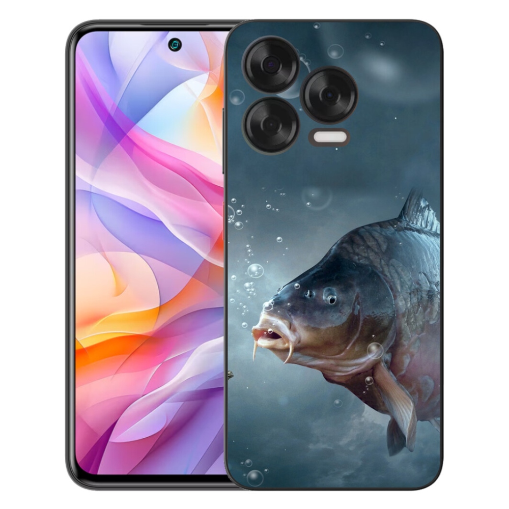 Gelový kryt mmCase na ZTE Blade V70 Vita - kapr a bublinky