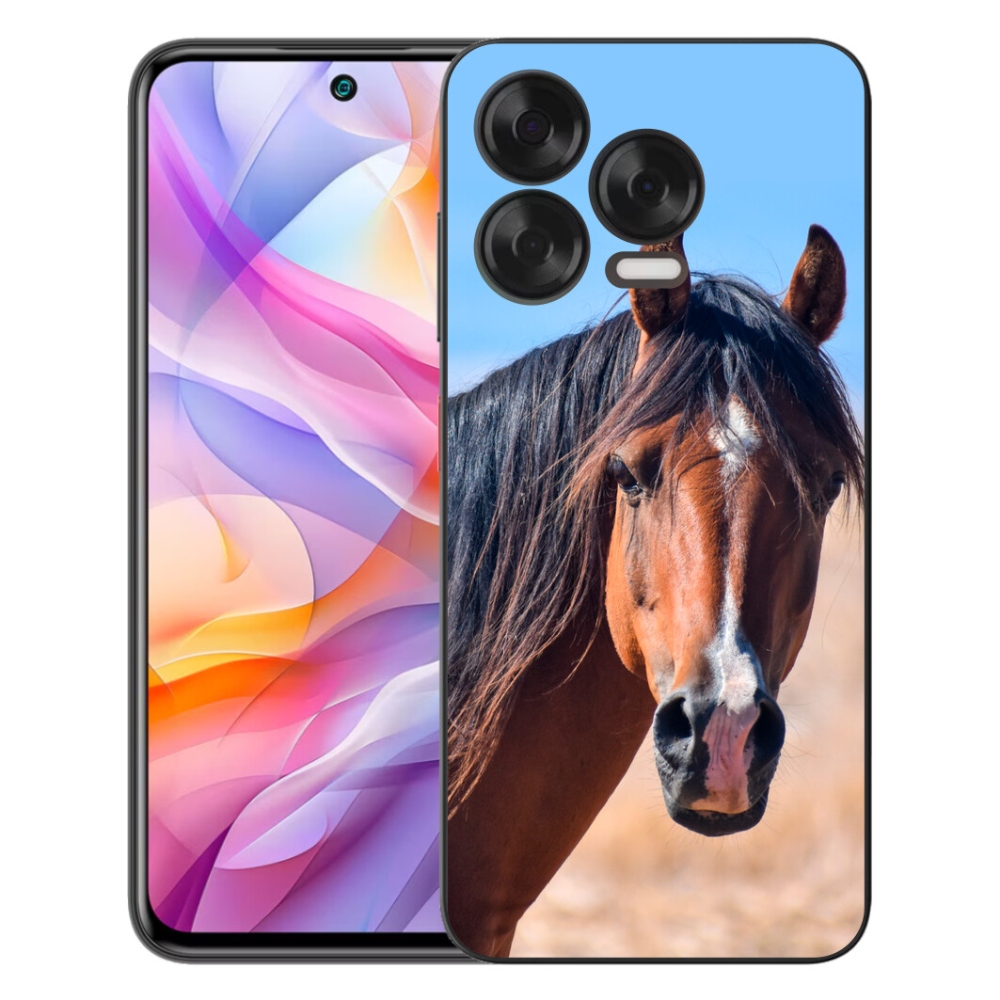 Gelový kryt mmCase na ZTE Blade V70 Vita - klidný kůň