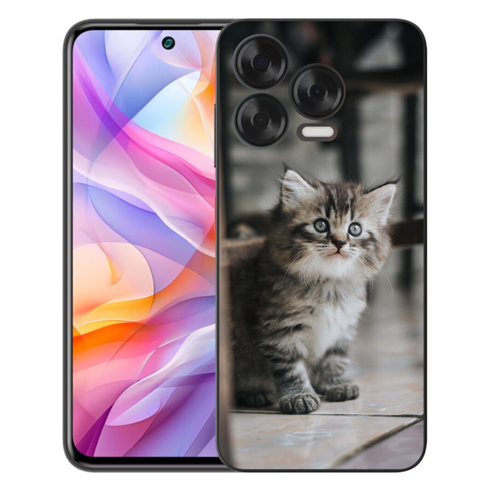 Gelový kryt mmCase na ZTE Blade V70 Vita - koťátko
