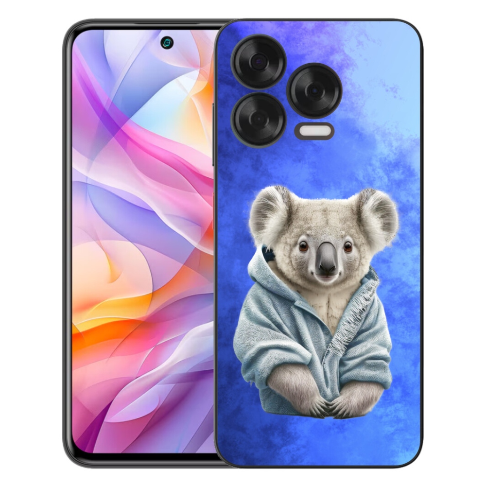 Gelový kryt mmCase na ZTE Blade V70 Vita - koala ve svetru