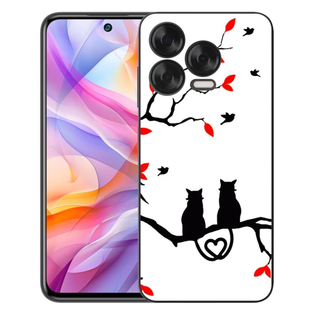 Gelový kryt mmCase na ZTE Blade V70 Vita - kočičí láska