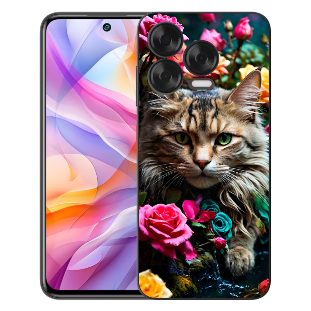 Gelový kryt mmCase na ZTE Blade V70 Vita - kočíčí pohled 2
