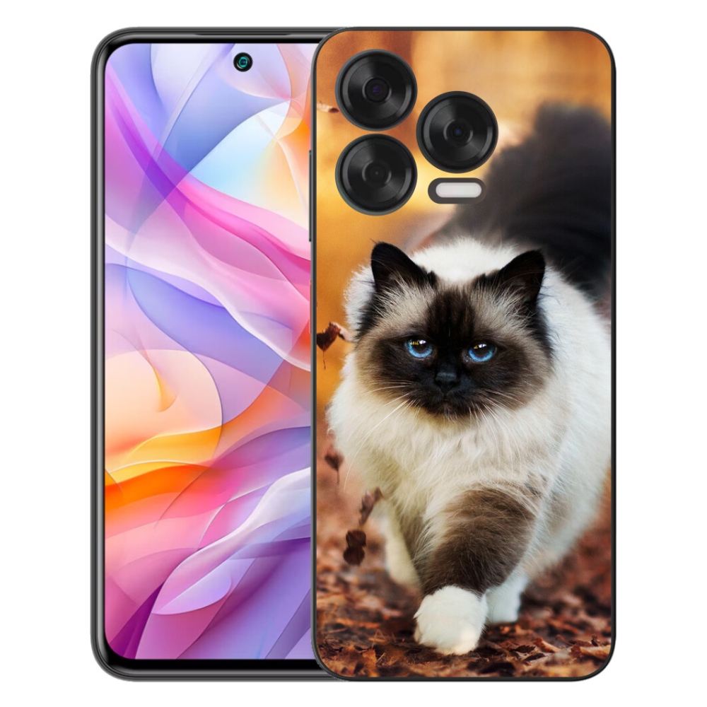 Gelový kryt mmCase na ZTE Blade V70 Vita - kočka