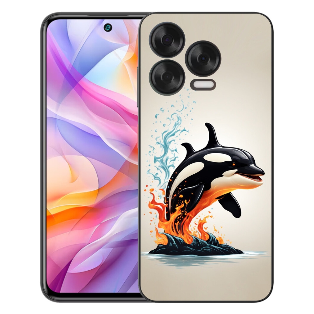 Gelový kryt mmCase na ZTE Blade V70 Vita - kosatka