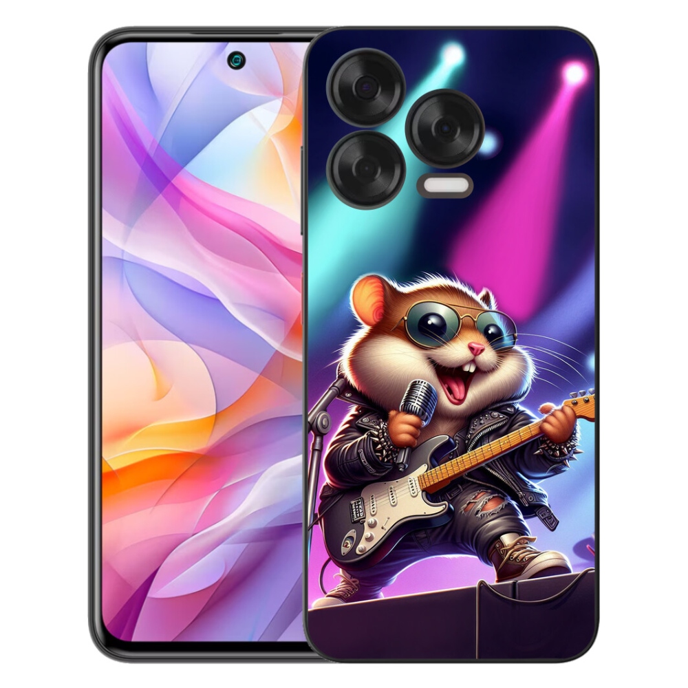 Gelový kryt mmCase na ZTE Blade V70 Vita - křeček rocker