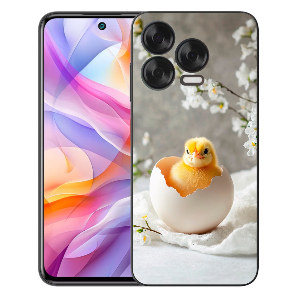 Gelový kryt mmCase na ZTE Blade V70 Vita - kuřátko