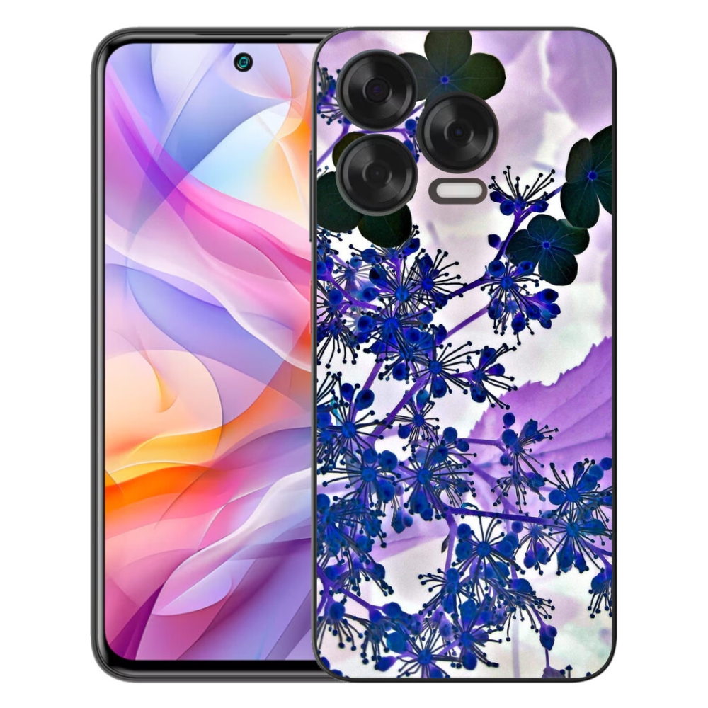 Gelový kryt mmCase na ZTE Blade V70 Vita - květ hortenzie