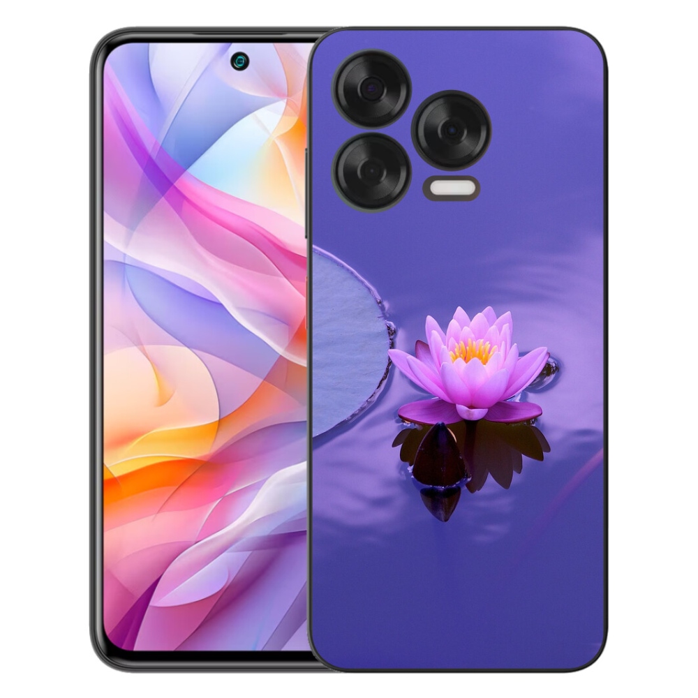 Gelový kryt mmCase na ZTE Blade V70 Vita - květ na hladině