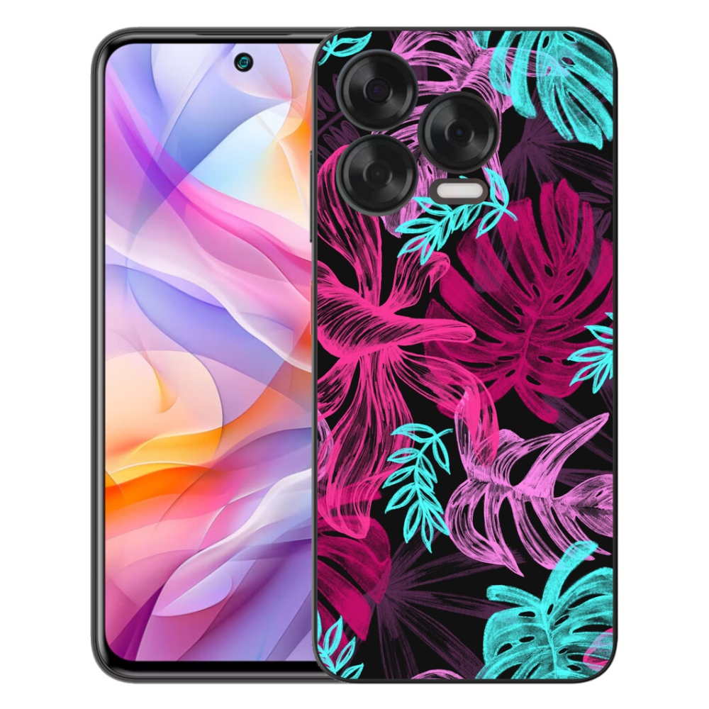 Gelový kryt mmCase na ZTE Blade V70 Vita - květiny 1