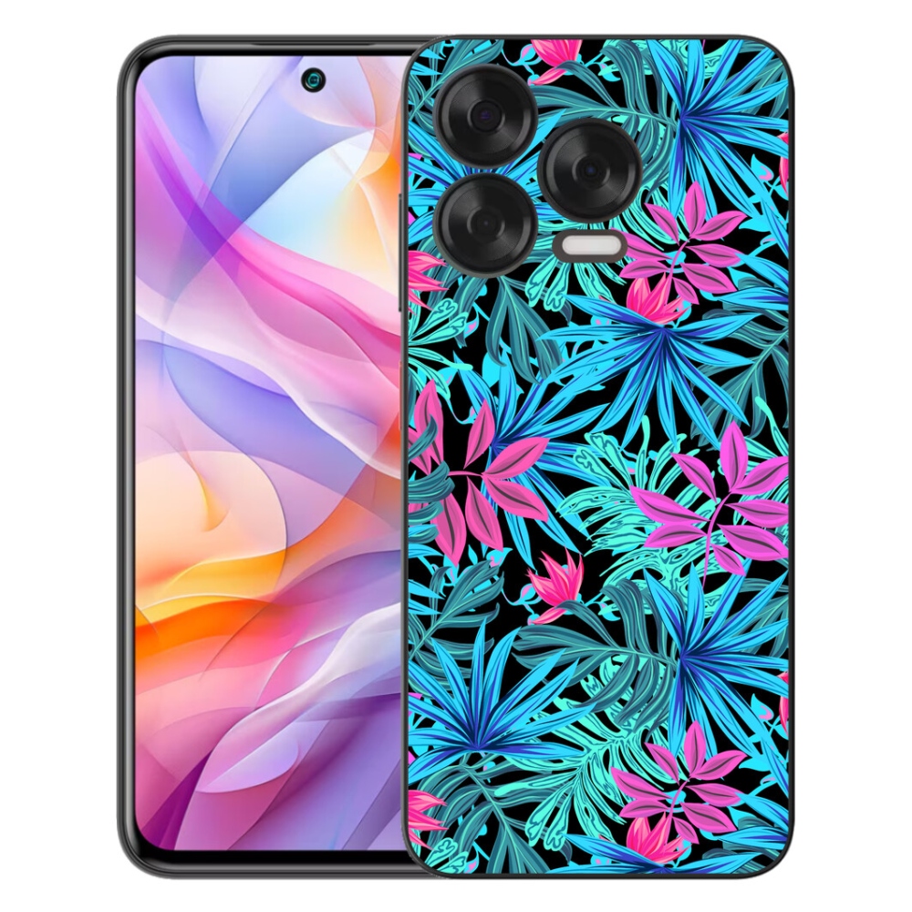 Gelový kryt mmCase na ZTE Blade V70 Vita - květiny 3
