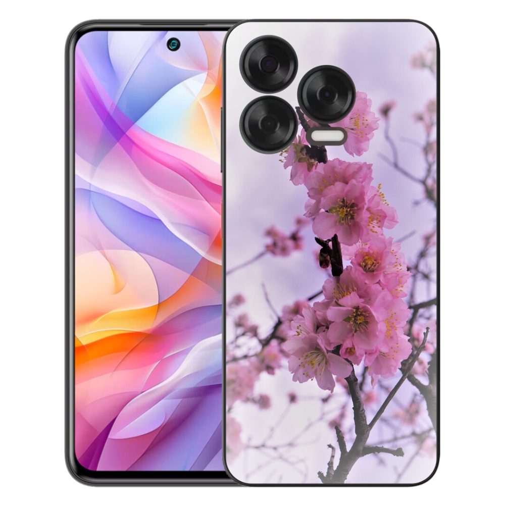 Gelový kryt mmCase na ZTE Blade V70 Vita - květiny 7