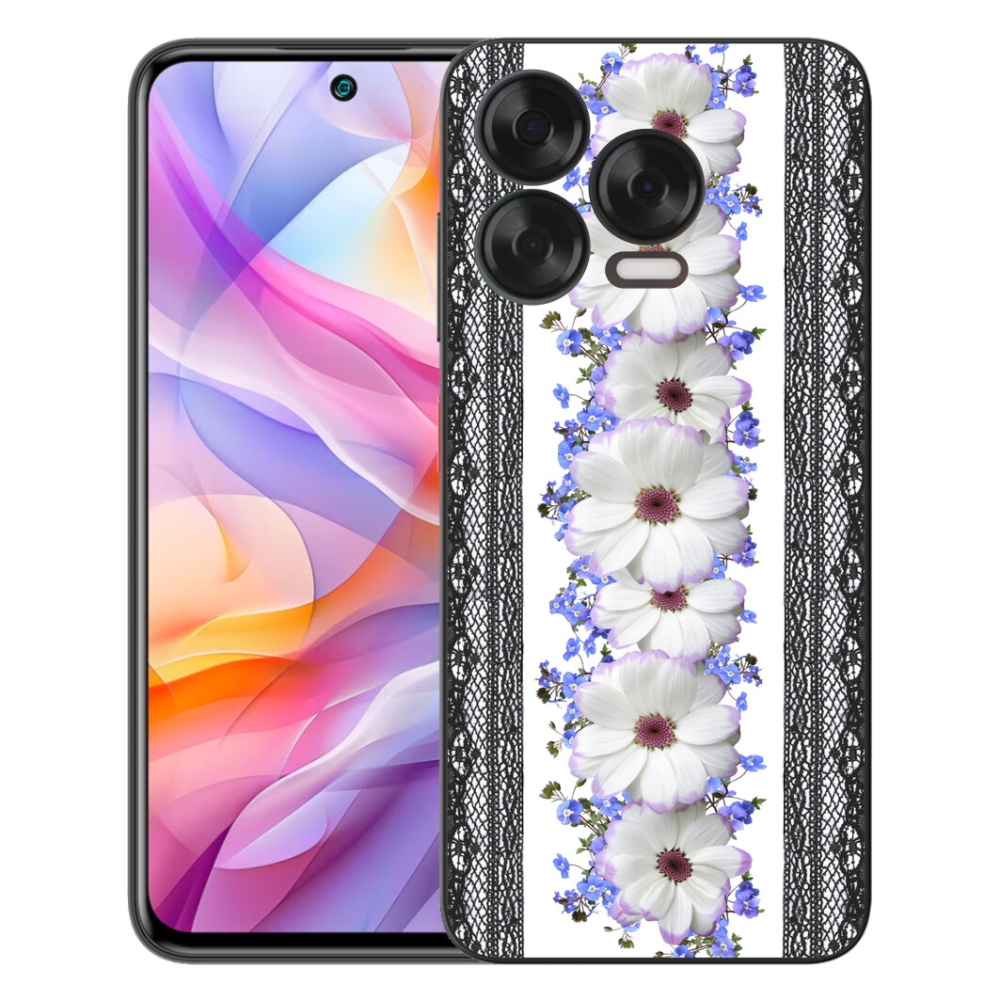 Gelový kryt mmCase na ZTE Blade V70 Vita - květiny 8