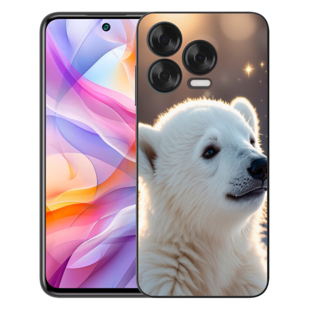 Gelový kryt mmCase na ZTE Blade V70 Vita - lední medvěd
