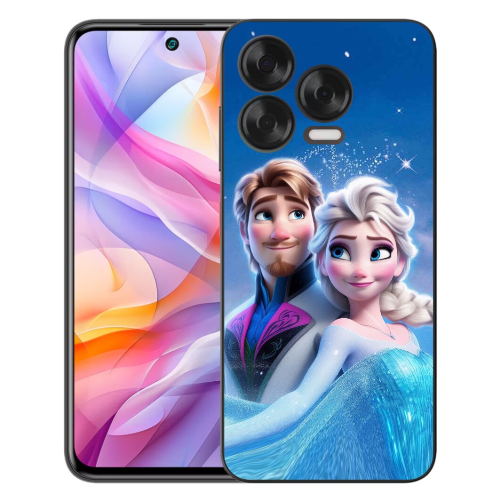 Gelový kryt mmCase na ZTE Blade V70 Vita - ledové království 1