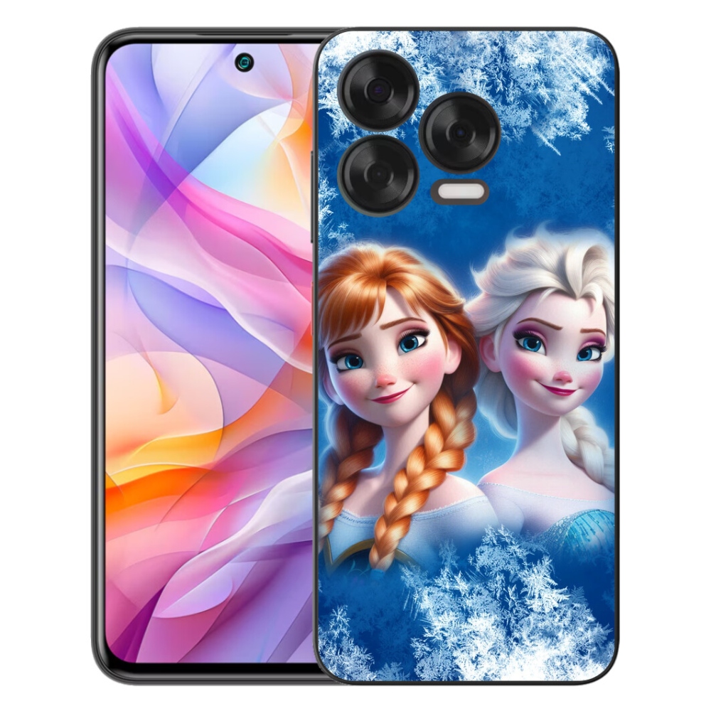 Gelový kryt mmCase na ZTE Blade V70 Vita - ledové království 2