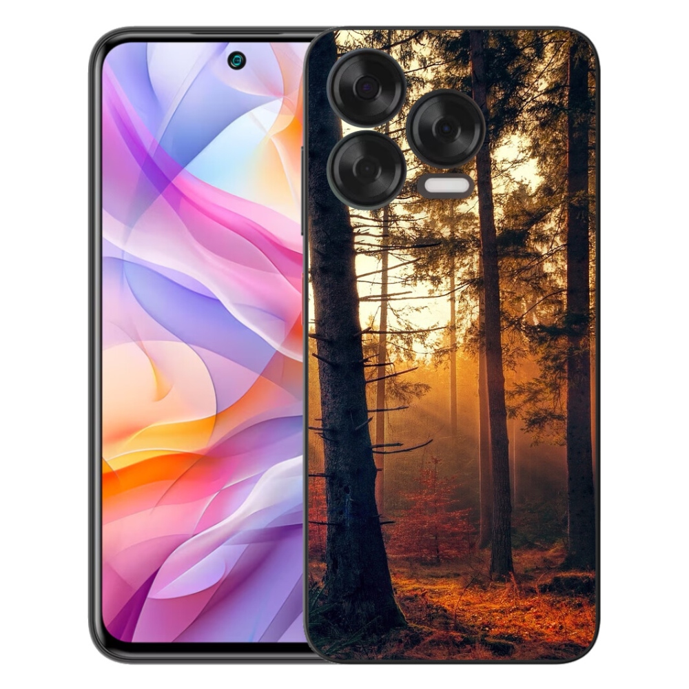 Gelový kryt mmCase na ZTE Blade V70 Vita - les