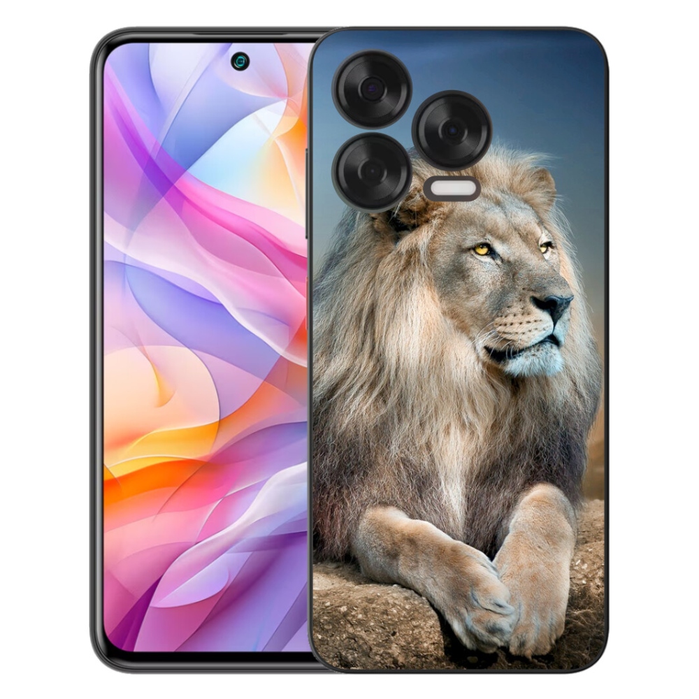 Gelový kryt mmCase na ZTE Blade V70 Vita - lev 1