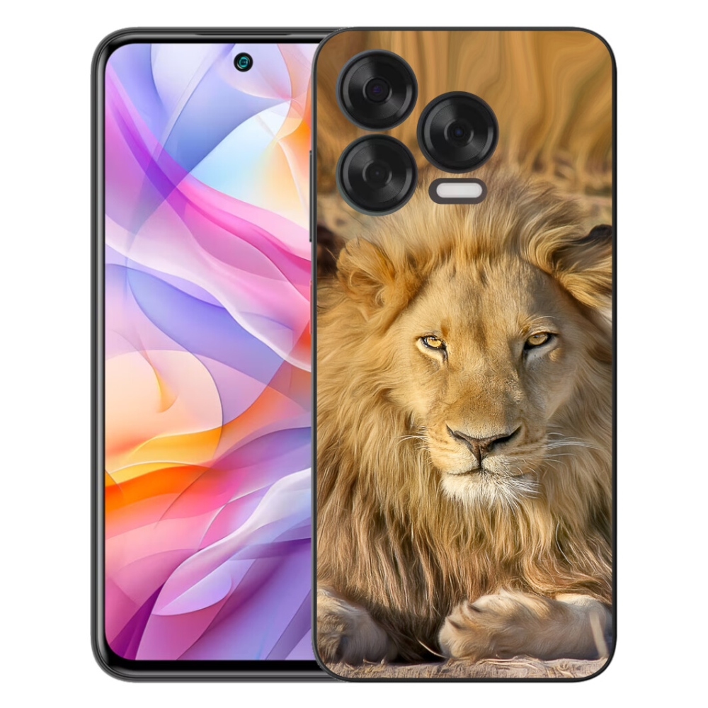 Gelový kryt mmCase na ZTE Blade V70 Vita - lev 2