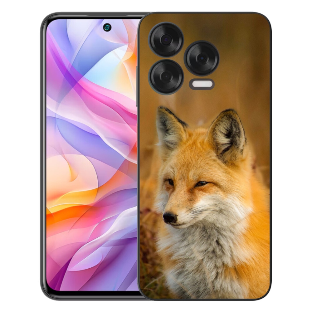 Gelový kryt mmCase na ZTE Blade V70 Vita - liška