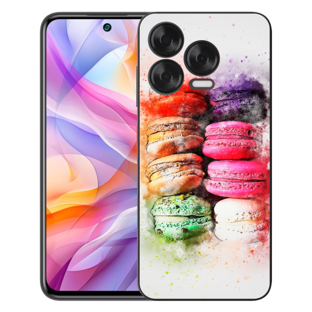 Gelový kryt mmCase na ZTE Blade V70 Vita - makrónky