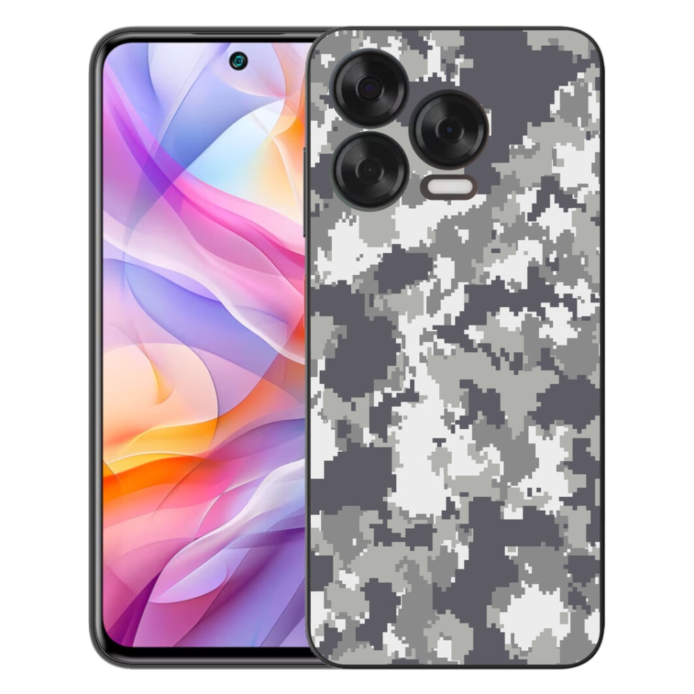 Gelový kryt mmCase na ZTE Blade V70 Vita - maskáčový vzor 2