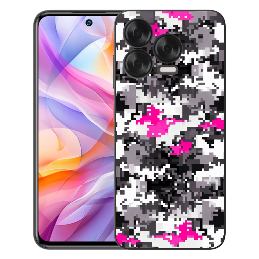 Gelový kryt mmCase na ZTE Blade V70 Vita - maskáčový vzor 4
