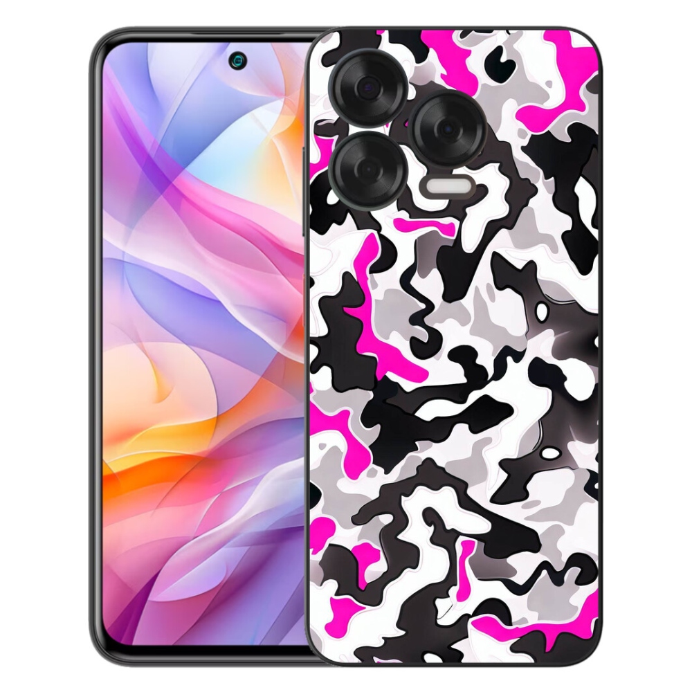 Gelový kryt mmCase na ZTE Blade V70 Vita - maskáčový vzor 5
