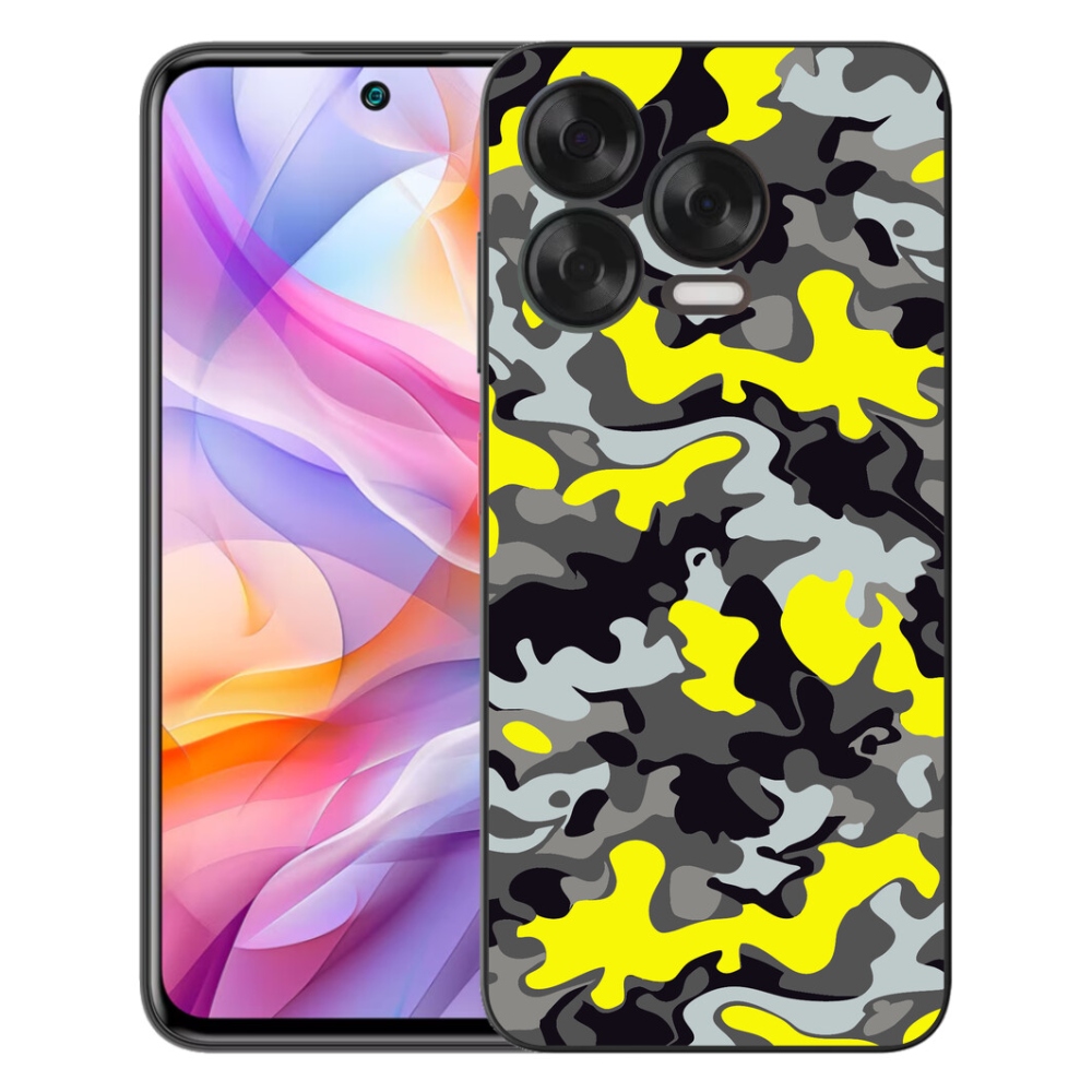 Gelový kryt mmCase na ZTE Blade V70 Vita - maskáčový vzor 6