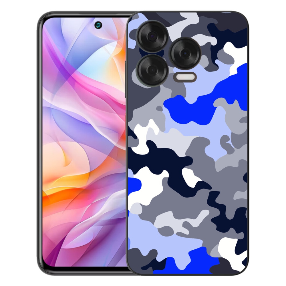 Gelový kryt mmCase na ZTE Blade V70 Vita - maskáčový vzor 8