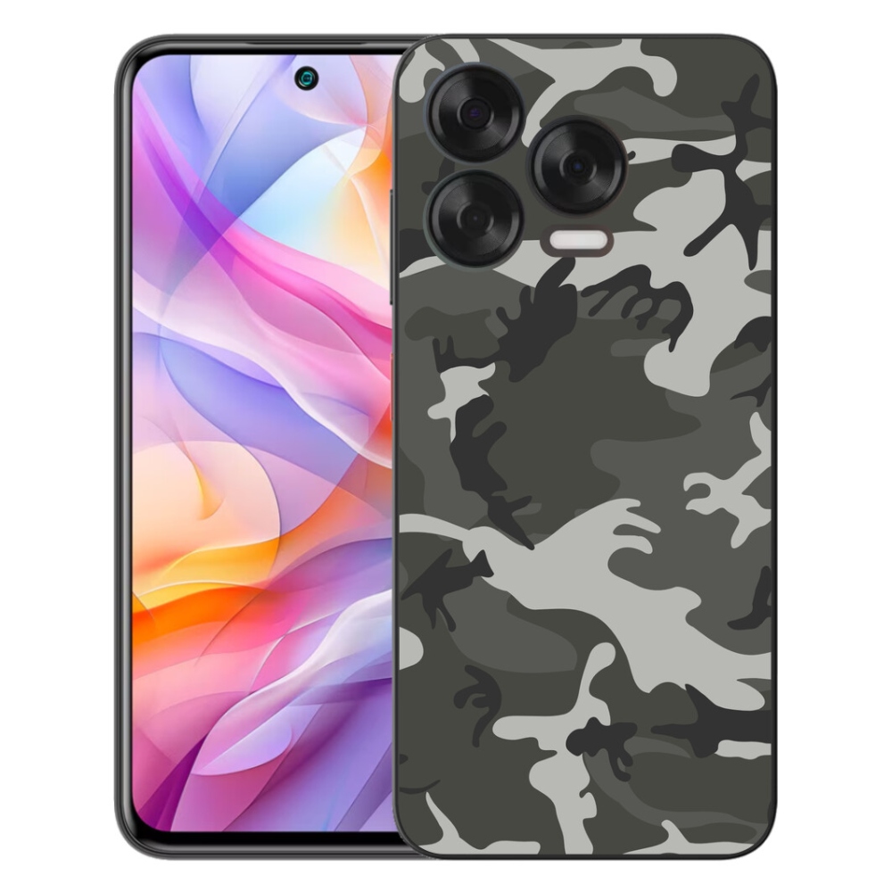 Gelový kryt mmCase na ZTE Blade V70 Vita - maskáčový vzor