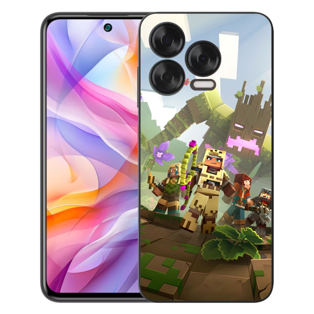 Gelový kryt mmCase na ZTE Blade V70 Vita - minecraft 1