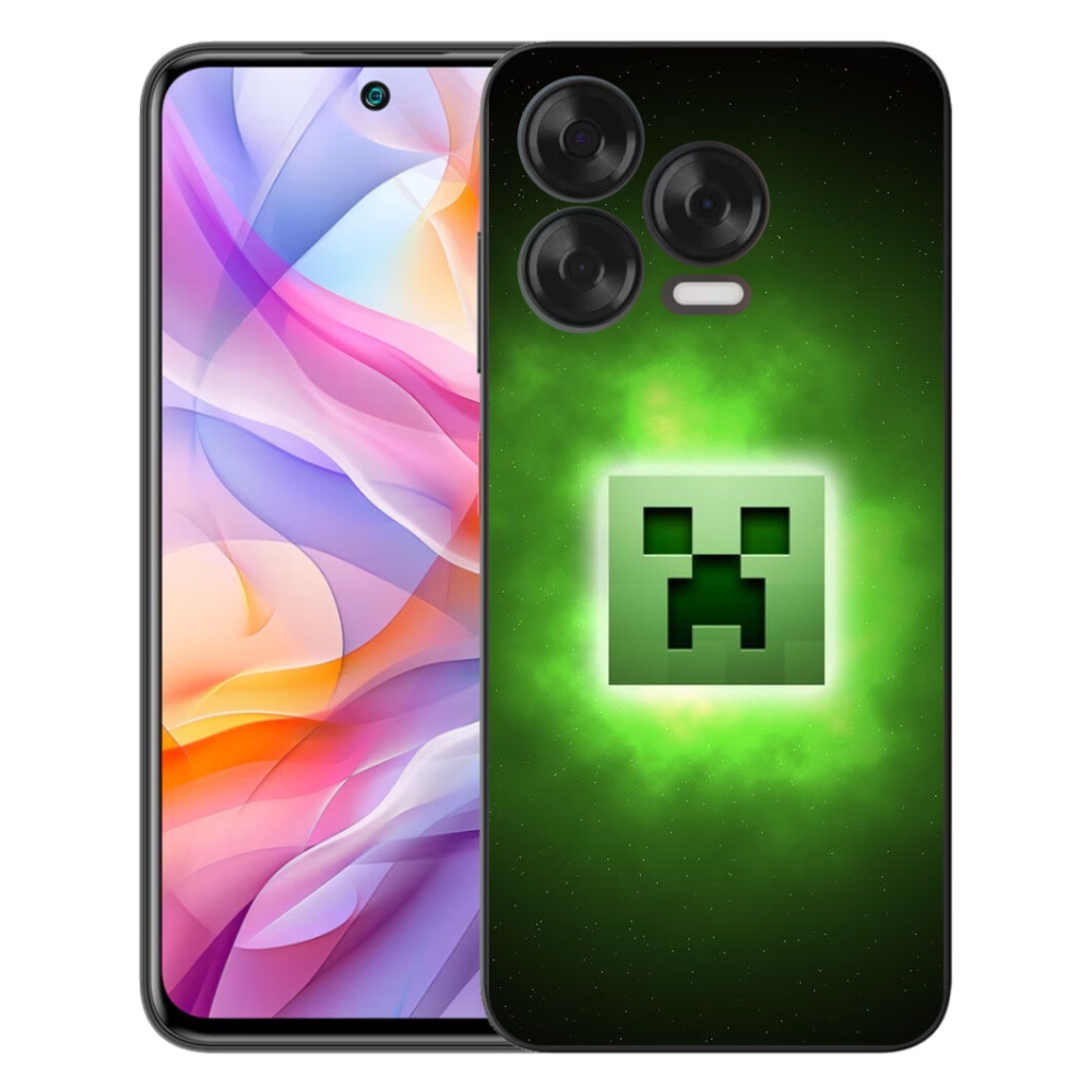 Gelový kryt mmCase na ZTE Blade V70 Vita - minecraft
