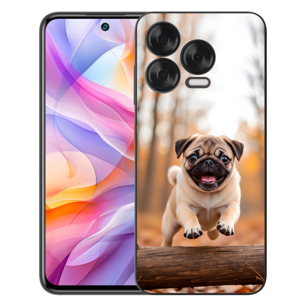 Gelový kryt mmCase na ZTE Blade V70 Vita - mops 2