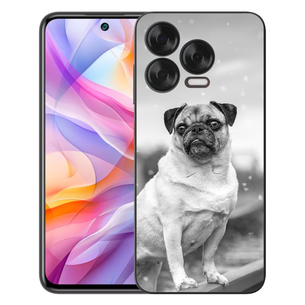 Gelový kryt mmCase na ZTE Blade V70 Vita - mops