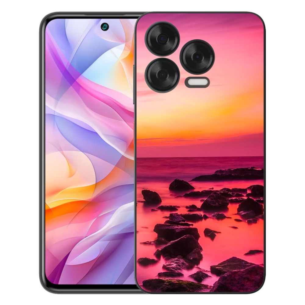 Gelový kryt mmCase na ZTE Blade V70 Vita - moře a záře