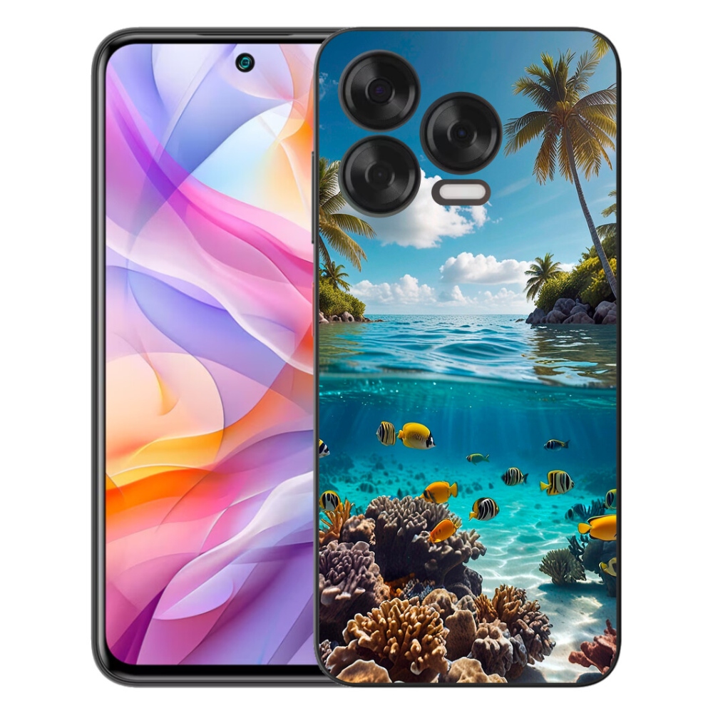 Gelový kryt mmCase na ZTE Blade V70 Vita - mořský svět 4