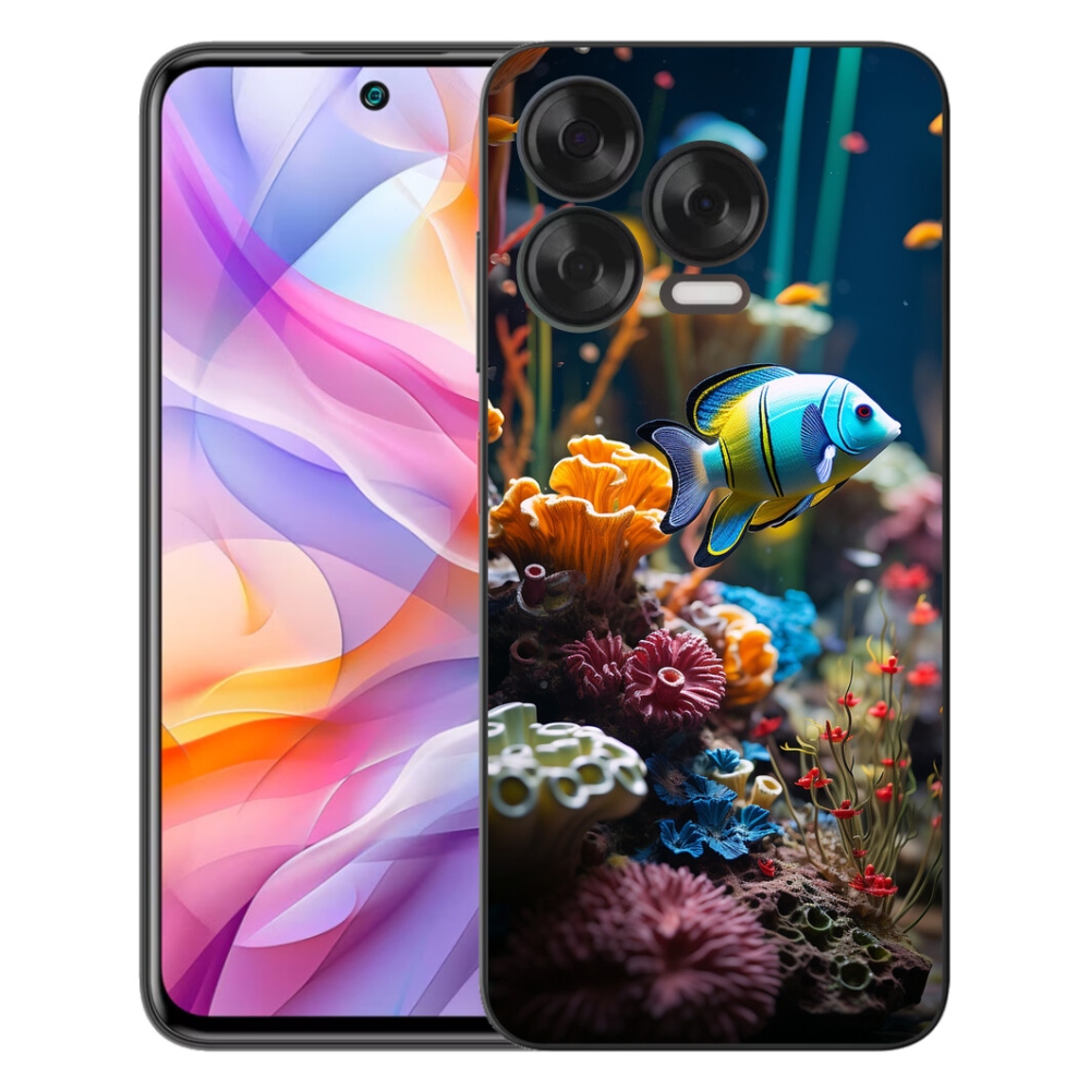 Gelový kryt mmCase na ZTE Blade V70 Vita - mořský svět 5